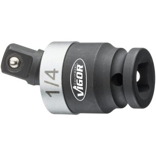 Vigor KRAFTSTECKSCHLUESSEL M. KUGELGELENK 1/4"