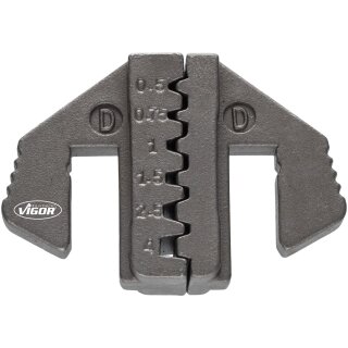 Vigor CRIMP EINSATZ D: 0,5 - 4 MM F. V2499