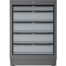 VIGOR Schubladen-Unterschrank, 5 Schubladen?-?676 mm...