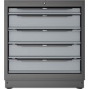 VIGOR Schubladen-Unterschrank, 5 Schubladen?-?861 mm...