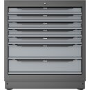 VIGOR Schubladen-Unterschrank, 7 Schubladen V6000-01XL |...