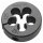 BGS technic Gewindeschneideisen | M12 x 1,25 x 38 mm