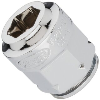 Vigor STECKSCHL.-EINSATZ 3/8",SW 10 SUPERFLACH