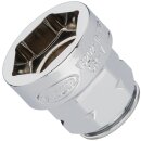 Vigor STECKSCHL.-EINSATZ 3/8",SW 17 SUPERFLACH