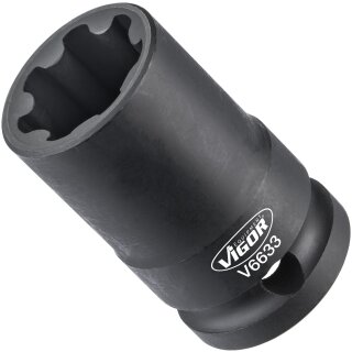 Vigor 1/2" KRAFTEINSATZ BREMSVERSCHRAUBUNG 7PT