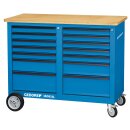 Gedore Rollwerkbank Extra Breit Mit 14 Schubladen