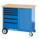 Gedore Rollwerkbank mit 6 Schubladen