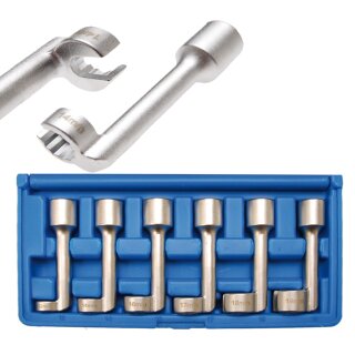 BGS technic Spezial-Steckschlüssel-Satz | Antrieb Innenvierkant 12,5 mm (1/2") | SW 12 - 19 mm