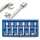 BGS technic Spezial-Steckschlüssel-Satz | Antrieb Innenvierkant 12,5 mm (1/2") | SW 12 - 19 mm