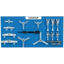 Gedore Industrie-Abzieh-Set, Baukasten-System