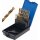 BGS technic Spiralbohrer-Satz | HSS-G | titan-nitriert | 1 - 10 mm | 19-tlg.