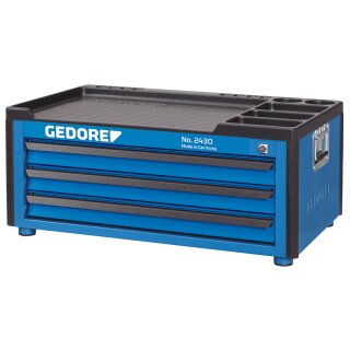 Gedore Werkzeugtruhe Mit 3 Schubladen