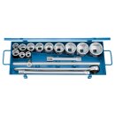 Gedore Steckschlüssel-Satz 3/4" 16-tlg 6-kant...