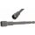BGS technic Steckschlüssel-Einsatz Sechskant, extra lang | für Bohrmaschinen | Antrieb Außensechskant 6,3 mm (1/4") | SW 10 mm