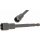 BGS technic Steckschlüssel-Einsatz Sechskant, extra lang | für Bohrmaschinen | Antrieb Außensechskant 6,3 mm (1/4") | SW 13 mm