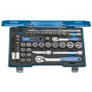 Gedore Steckschlüssel-Satz 3/8" + 1/4",...