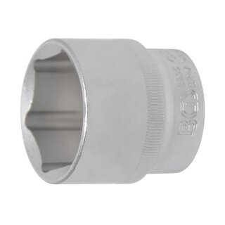 BGS technic Steckschlüssel-Einsatz Sechskant | Antrieb Innenvierkant 12,5 mm (1/2") | SW 35 mm