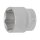 BGS technic Steckschlüssel-Einsatz Sechskant | Antrieb Innenvierkant 12,5 mm (1/2") | SW 35 mm