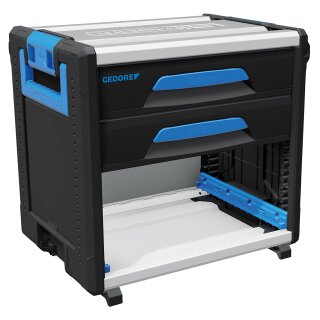 Gedore Werkzeug-Box-Modul WorkMo B2, 2 Schubladen H6, Fach für L-BOXX