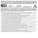 BGS technic Metall-Werkzeugkoffer, leer | 3 Schubladen