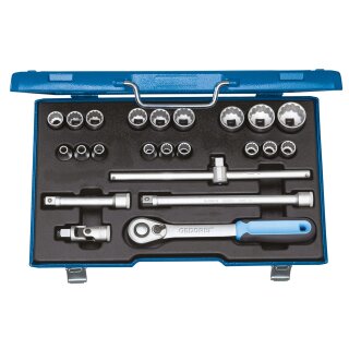 Gedore Steckschlüssel-Satz 1/2" 23-tlg UD 8-32 mm