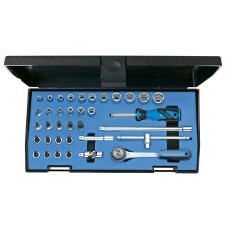 Gedore Steckschlüssel-Satz 1/4" 36-tlg