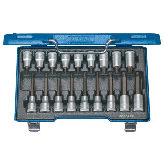 Gedore Schraubendreher-Satz 1/2" 18-tlg Innen-TORX T20-60