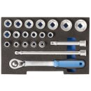 Gedore Steckschlüssel-Satz 1/2" in 1/2 L-BOXX...