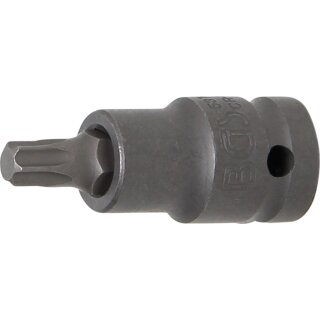 BGS technic Kraft-Bit-Einsatz | Antrieb Innenvierkant 12,5 mm (1/2") | T-Profil (für Torx) T47
