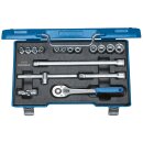Gedore Steckschlüssel-Satz 3/8" 17-tlg 6-19 mm