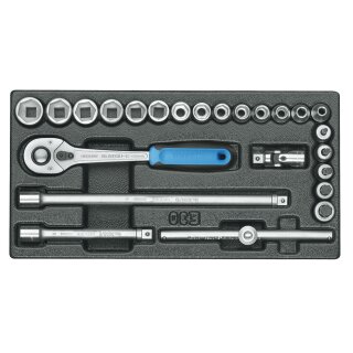 Gedore Steckschlüssel-Sortiment 3/8" in 1/3 ES-Modul
