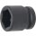 BGS technic Kraft-Steckschlüssel-Einsatz Sechskant | Antrieb Innenvierkant 25 mm (1") | SW 39 mm