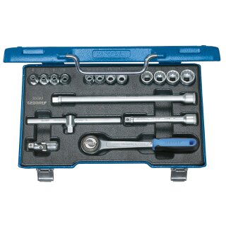 Gedore Steckschlüssel-Satz 3/8" 17-tlg UD-Profil 6-19 mm