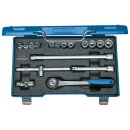 Gedore Steckschlüssel-Satz 3/8" 17-tlg 6-kant...