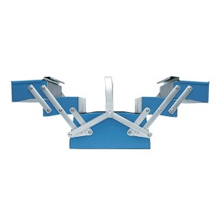 Gedore Werkzeugkasten, leer, 5 Fächer, 210x535x225 mm