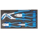 Gedore Zangen-Sortiment In 1/3 Check-Tool-Modul
