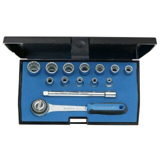 Gedore Steckschlüssel-Satz 1/4" 14-tlg UD-Profil 4-13 mm