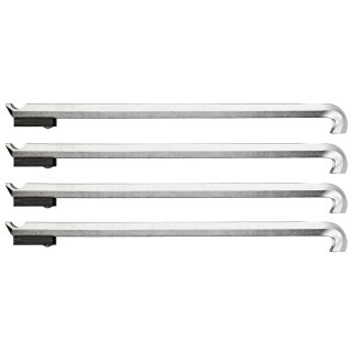 Gedore Abzughaken-Satz 4tlg 226mm m. 11 Abstandshaltern