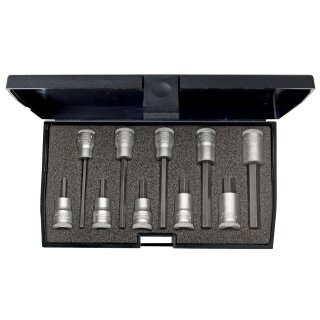 Gedore Schraubendreher-Satz 3/8" 10-tlg Innen-6-kt 4-10 mm