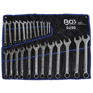 BGS technic Maul-Ringschlüssel-Satz | SW 6 - 32 mm | 25-tlg.