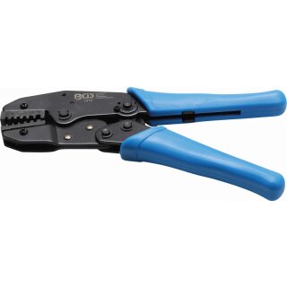 BGS technic Kabelschuhzange mit Ratschenfunktion | für Aderendhülsen 0,5 - 4 mm²