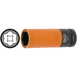 BGS technic Kraft-Schoneinsatz | für Hyundai i30, Tucson, Kia | Antrieb Innenvierkant 12,5 mm (1/2") | SW 21 mm