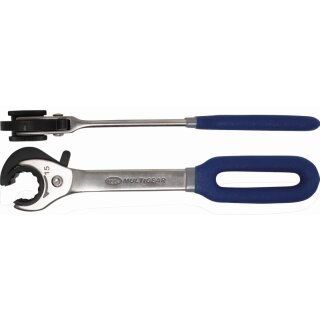 BGS technic Ratschen-Ringschlüssel, offen | SW 15 mm