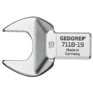 Gedore Einsteckmaulschlüssel SE 14x18, 36 mm