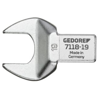 Gedore Einsteckmaulschlüssel SE 14x18, 41 mm
