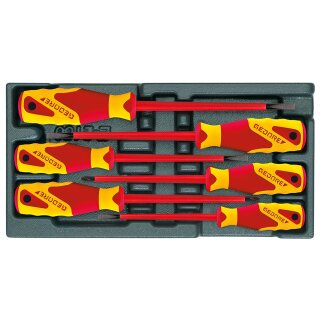 Gedore VDE-Schraubendreher-Satz in 1/3 ES-Modul