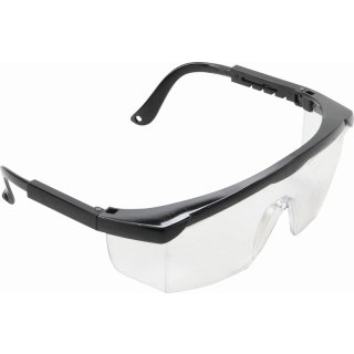 Kraftmann Schutzbrille mit verstellbarem Bügel | transparent