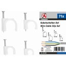 Kraftmann Kabelschellen-Sortiment | 71-tlg.