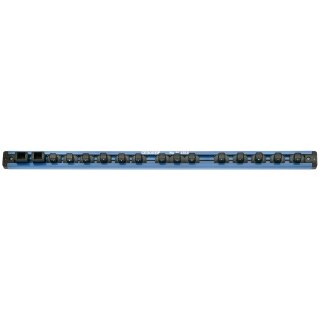 Gedore Steckleiste 1/2" magnetisch, 580 mm, 16 Steckplätze
