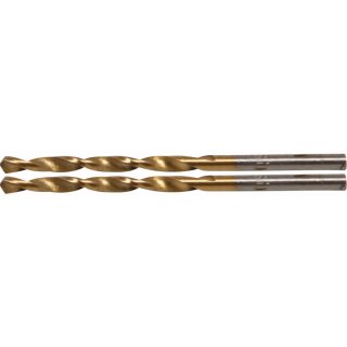 BGS technic Spiralbohrer | HSS-G | titan-nitriert | 3,0 mm | 2-tlg.